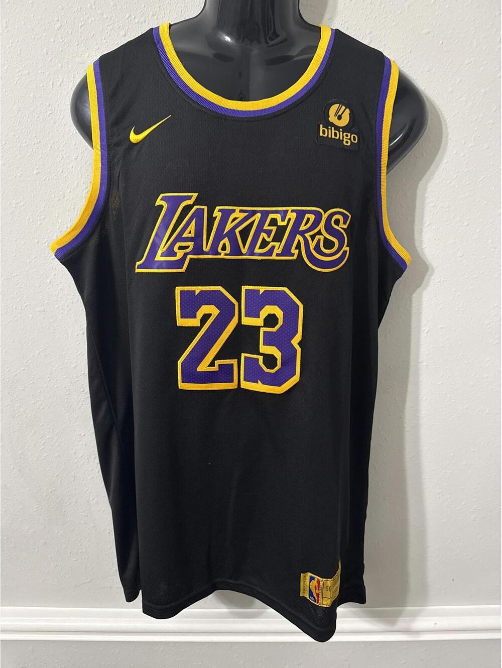 Los Angeles Lakers Lebron James Jersey Size Mens Large